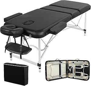 Table de massage pliante professionnelle Yaheetech