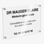 🥇 Plaque professionnelle plexiglas personnalisée — Le meilleur choix