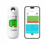 🥉 Spiromètre Bluetooth PEF/VEMS – Le meilleur connecté